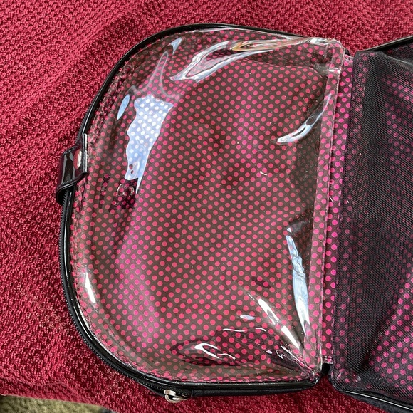 Caboodles 2 zippered compartment cosmetic bag. EUC - Picture 7 of 7